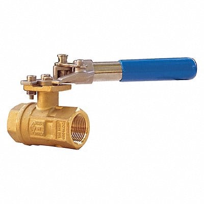 Deadman Handle Brass Ball Valve 3/4