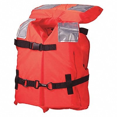 Life Jacket Orange Fabric Child Life Jacket Orange Fabric Child