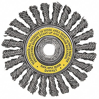 Twist Wire Wheel Brush Arbor 0.02