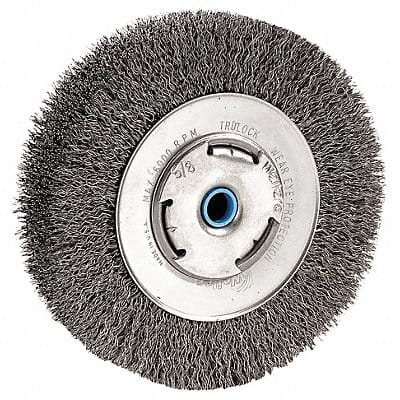 Crimped Wire Wheel Brush Arbor 6 x1