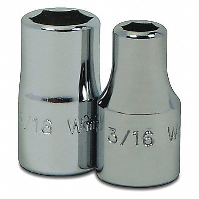 Standard Socket 1/4 D 6Pt 5/16