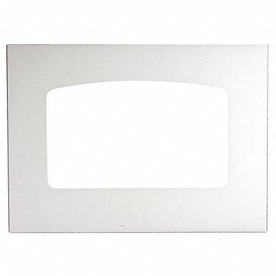 Range Oven Door Glass White