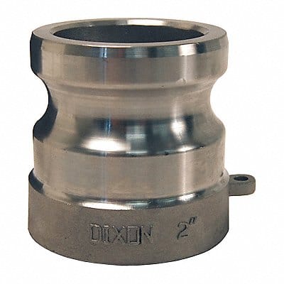 Cam and Groove Adapter Socket Weld SS 3