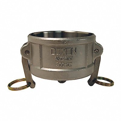 Cam and Groove Type DC Dust Cap SS 4