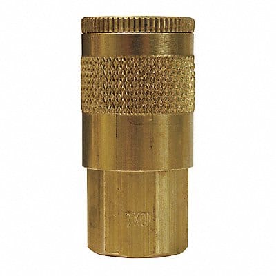 Automotive Coupler Female Brass 1/4