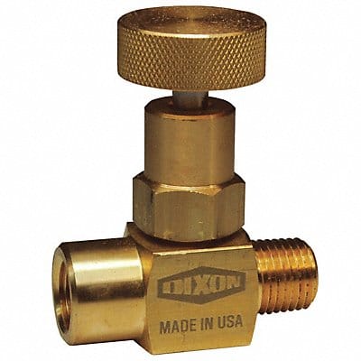 Mini Needle Valve Male to Female BR 1/4