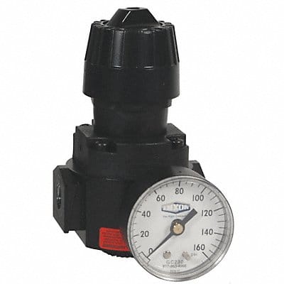 Wilkerson Compact Regulator w/gauge 1/2
