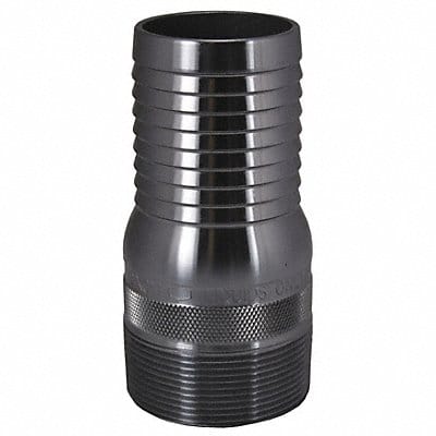 King Nipple NPT Threaded Plated ST 3