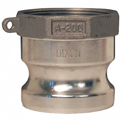 Cam and Groove AL Adapter x FNPT 4 Cam and Groove AL Adapter x FNPT 4