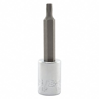 Socket Bit Steel 3/8 in TpSz 5/32 in