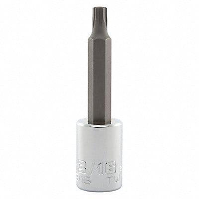 Socket Bit Steel 3/8 in TpSz 3/16 in