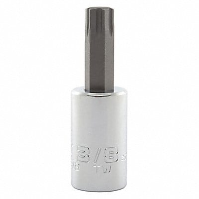 Socket Bit Steel 1/2 in TpSz 3/8 in