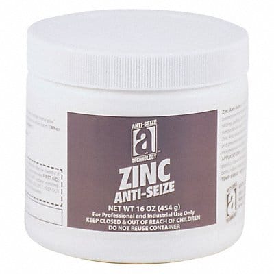 Zinc Anti-Seize Compound/Lube 1Lb. Can