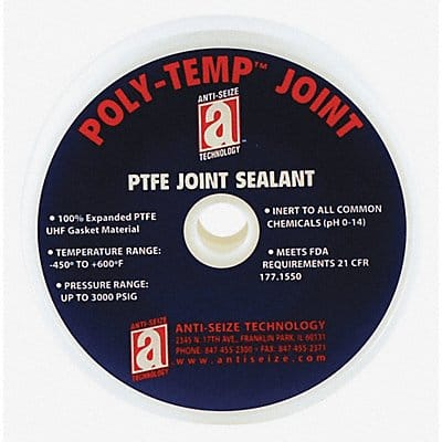 Joint Sealant PTFE Gasket 3/8 X 50ft.