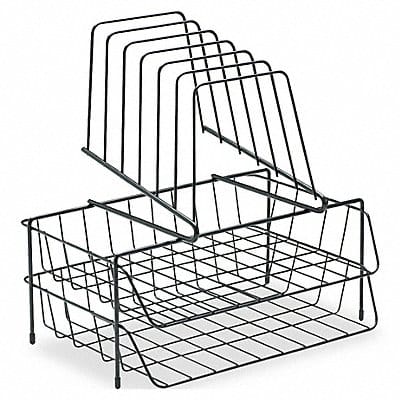 Wire 2-Tray File 8 Comp 13 7/8x10 1/8x14