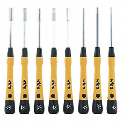 Solid Shank Precision Nut Driver Set