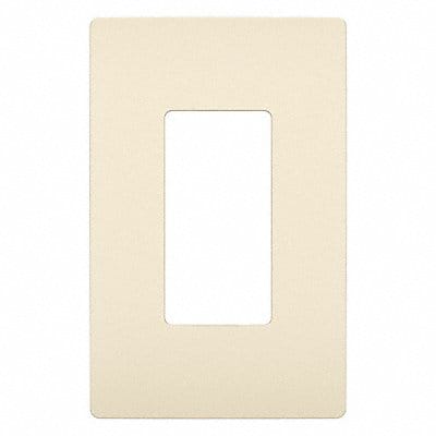 Rocker Wall Plate Smooth Light Almond