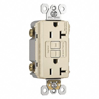 Power Inlet 20A 125VAC Receptacle GFCI