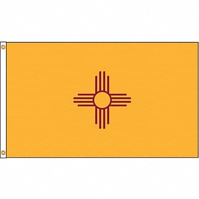 D3772 New Mexico Flag 5x8 Ft Nylon