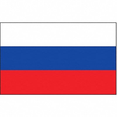Russia Flag 3x5 Ft Nylon
