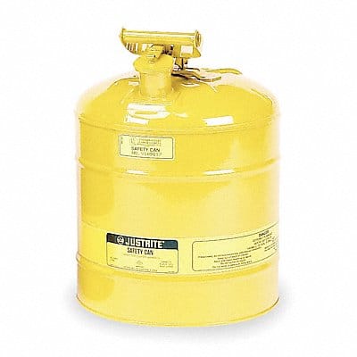 Type I Safety Can 5 gal Ylw 16-7/8In H