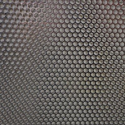 Carbon Steel Perforated Sheet 40 in L