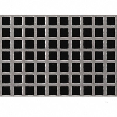 Carbon Steel Perforated Sheet 40 in L