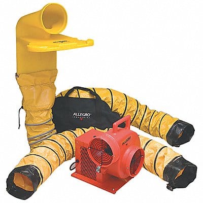 Confined Space Blower Kit Orange 18.5 W