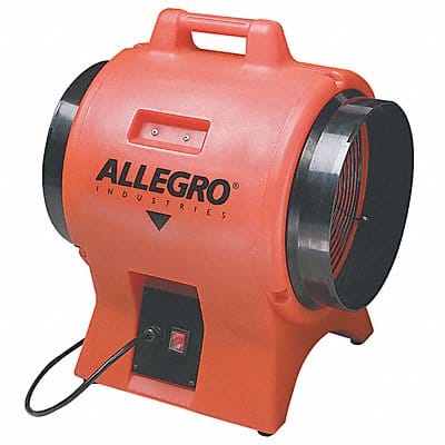 Confined Space Fan Orange 14 W