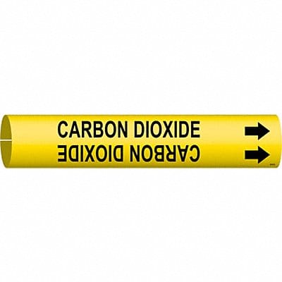 Pipe Mrkr Carbon Dioxide 7/8in H 7/8in W