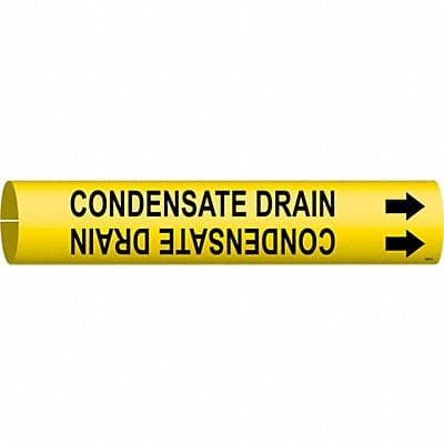 Pipe Marker Condensate Drain 13/16in H