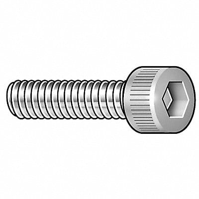 SHCS Steel #10-32 3/8in L PK5