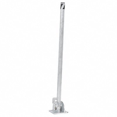 Flexible Bollard 42 in H Silver