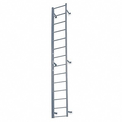 Fixed Ladder 19 ft 3 In H Steel