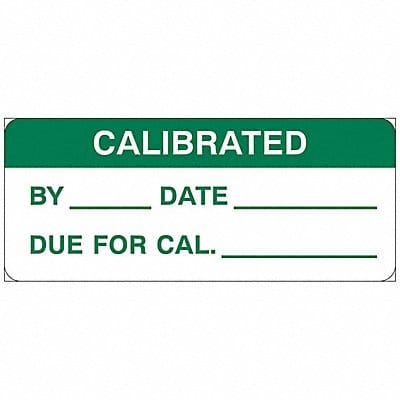 Inspection Label 1-1/2 in W PK364