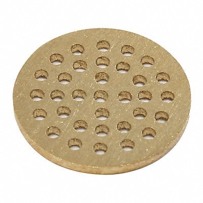Perforated Brass Disc
