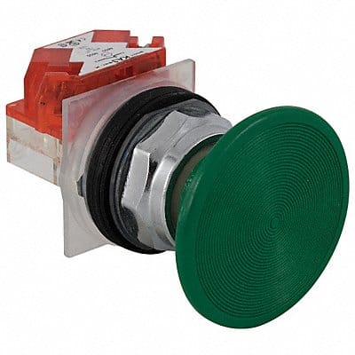 H7084 Non-Illuminated Push Button 30mm Green