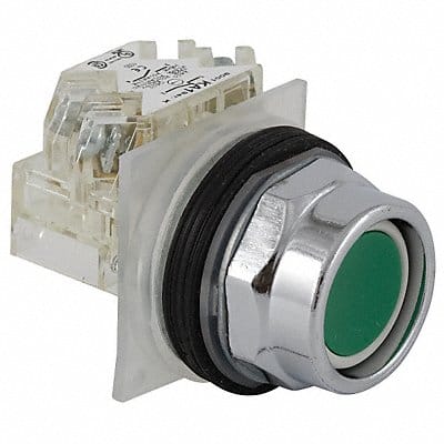 H7062 Non-Illuminated Push Button 30mm Green