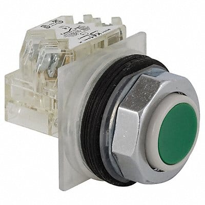 H7062 Non-Illuminated Push Button 30mm Green