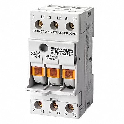 Fuse Block 0 to 30A Midget 3 Pole