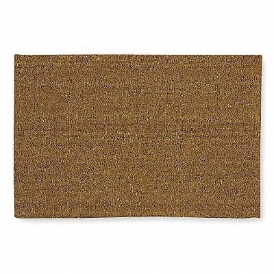 Carpeted Entrance Mat Tan 18-3/4 x2ft 6