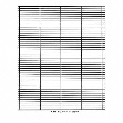 Strip Chart Fanfold Range None 50 Ft