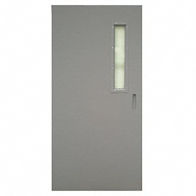 D3701 Metal Door With Glass Type 1 80 x 32 In