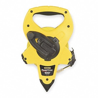 Tape Measure 1/2 Inx100 ft Yellow/Black