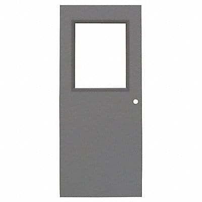 D3719 Metal Door With Glass Type 1 84 x 32 In