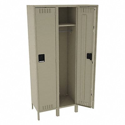 F0417 Lckr 1x3Lckr Sand 78 x45 x18 UnAssm