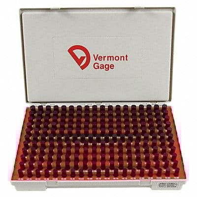 Black Ox-Coated Pin Gauge Set Metric