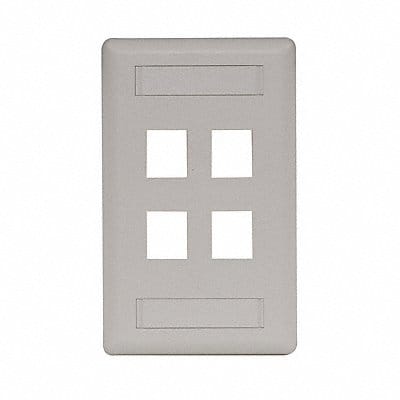 Wall Plate 4 Port