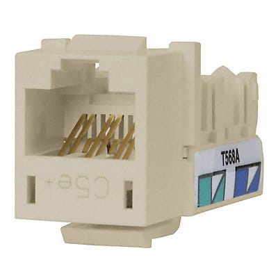 Jack Office White Cat5e Rj45