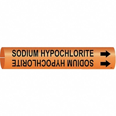 Pipe Marker Sodium Hypochlorite